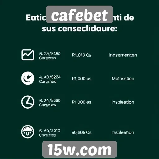 Métodos de pagamento aceitos no Cafebet