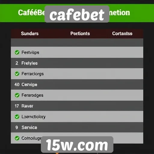 Comparação de métodos de pagamento na cafebet