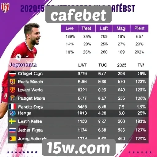 Estatísticas de jogadores no cafebet em 2025